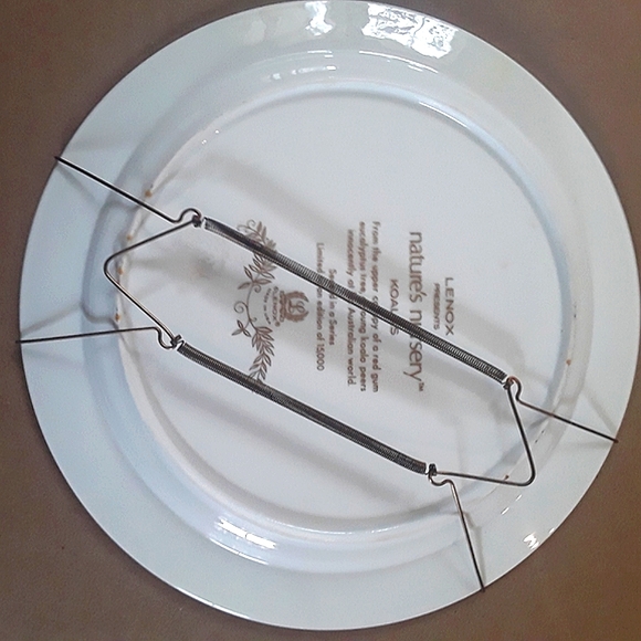 Lenox Accents Lenox Vintage Natures Nursery Collection Plates With